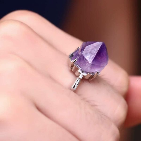 Amethyst | Adjustable Raw Natural Amethyst