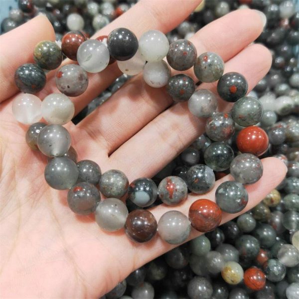 Bloodstone | African Bloodstone Mala Bracelet