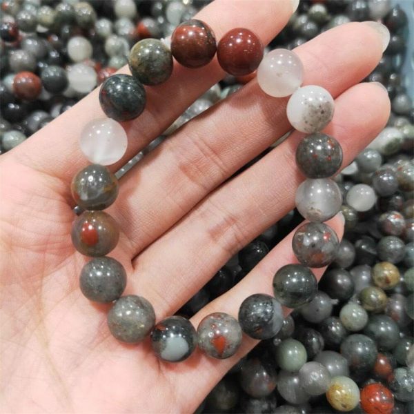 Bloodstone | African Bloodstone Mala Bracelet