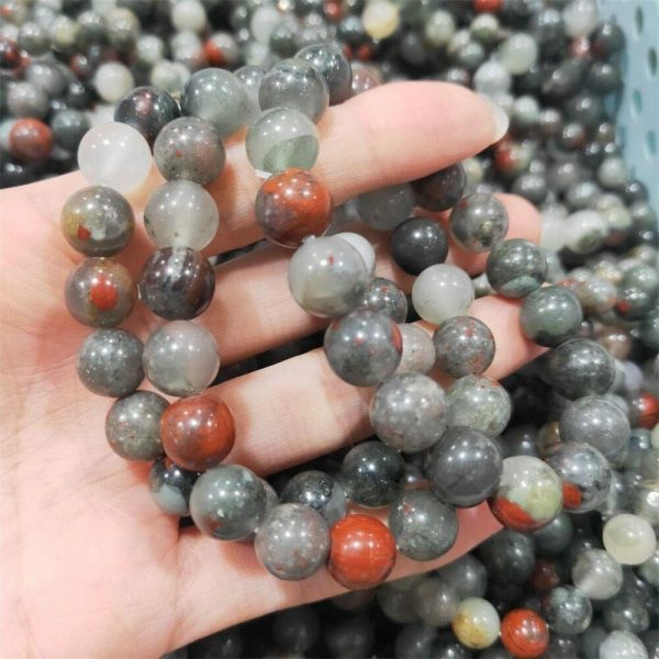 Bloodstone | African Bloodstone Mala Bracelet