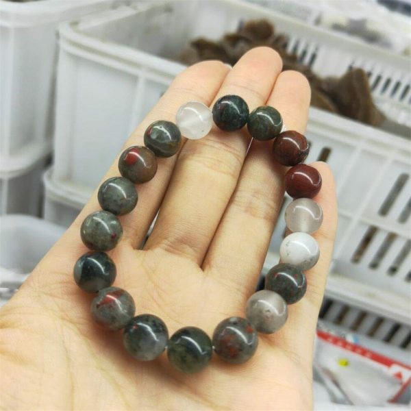 Bloodstone | African Bloodstone Mala Bracelet