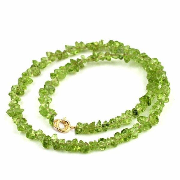 Bracelets | 2 Rows Natural Peridot Bracelet