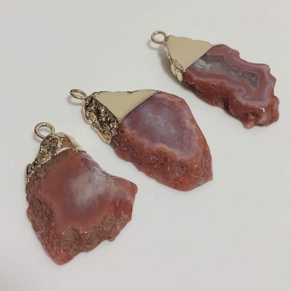 Carnelian | Natural Irregular Size Carnelian Pendant