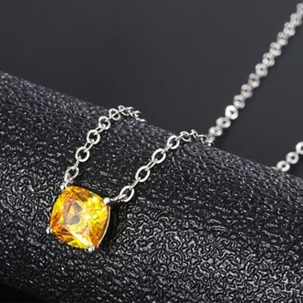 Citrine | Classic Style Citrine Set – 925 Sterling Silver