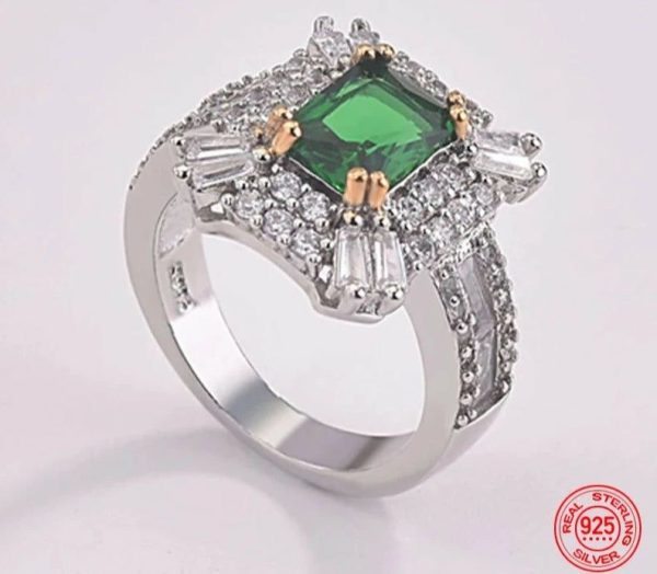 Emerald | Charm Emeraldin 925 Sterling Silver