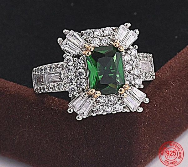 Emerald | Charm Emeraldin 925 Sterling Silver