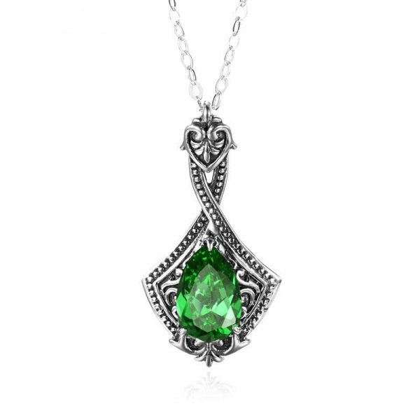 Emerald | Elegant Vintage Emerald – 925 Sterling Silver