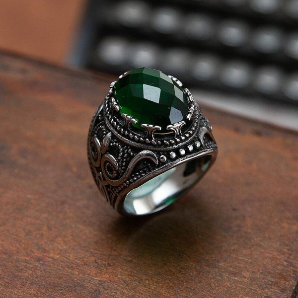 Emerald | Emerald Zircon Gothic Crown Multi