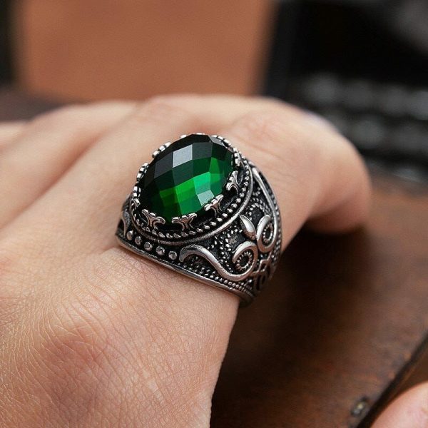 Emerald | Emerald Zircon Gothic Crown Multi