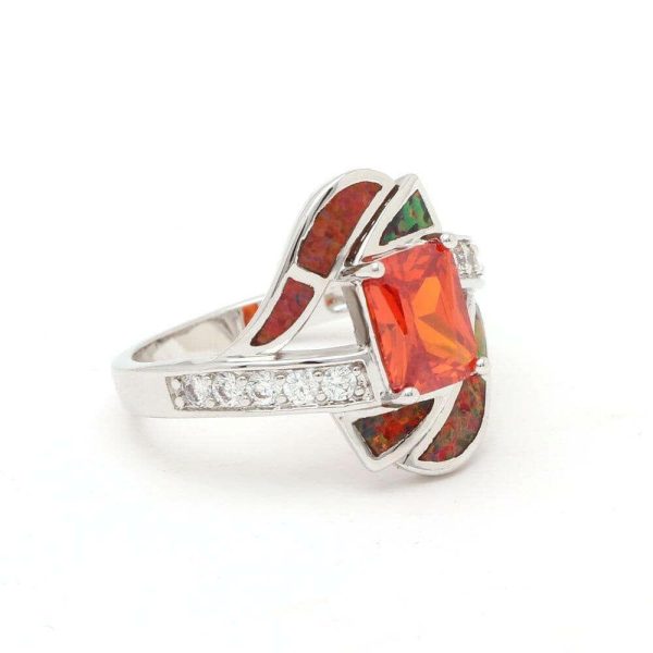 Fire Opal | Orange Fire Opal Diamonds