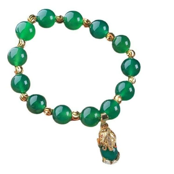 Jade | Genuine Natural Green Jade Chrysoprase Bracelet