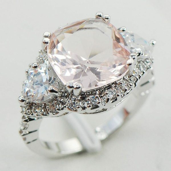 Morganite | Divine Love Morganite Fashion- 925 Sterling Silver