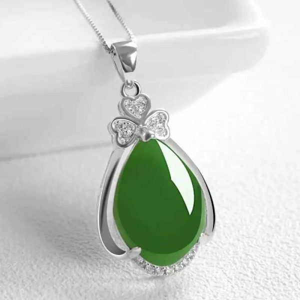 Necklaces | Pure Natural Emerald Pendant Emerald