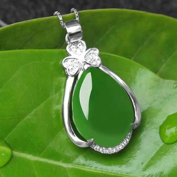 Necklaces | Pure Natural Emerald Pendant Emerald