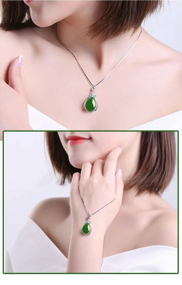 Necklaces | Pure Natural Emerald Pendant Emerald