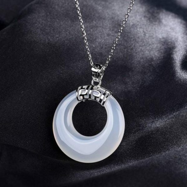 Opal | Circle Opal Pendant