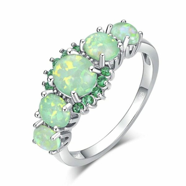 Opal | Green Fire Opal u0026 Emerald