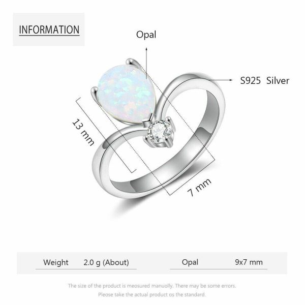 Opal | Uniquely Beautiful White Opal Jewelry Set – 925 Sterling Silver