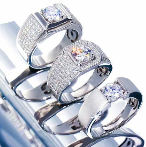 Rings | Elegant Moissanite 925 Sterling Silver