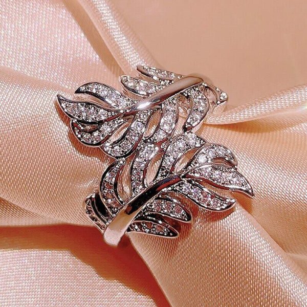 Rings | Princess Feather Design- 925 Sterling Silver Silver