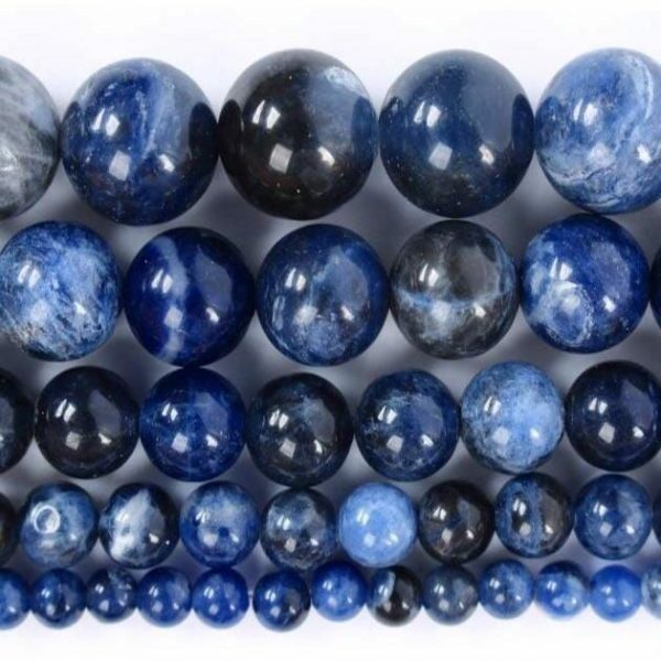 Sodalite | Natural Dark Blue Sodalite Beads For Jewelry Making