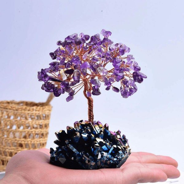 Amethyst | Hand-wrapped Amethyst Crystal Tree