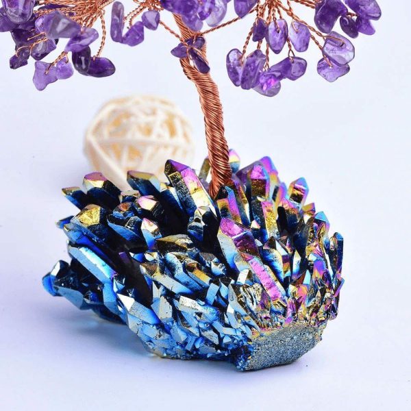 Amethyst | Hand-wrapped Amethyst Crystal Tree