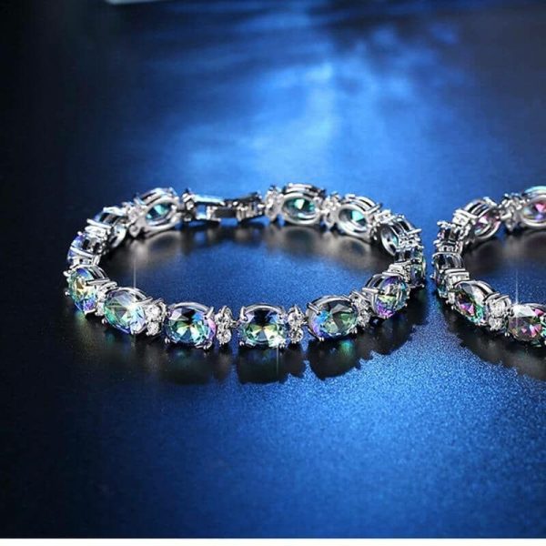 Bracelets | Rainbow Mystic Topaz Crystal Bracelet