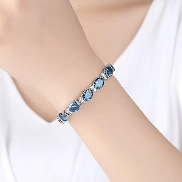 Bracelets | Rainbow Mystic Topaz Crystal Bracelet